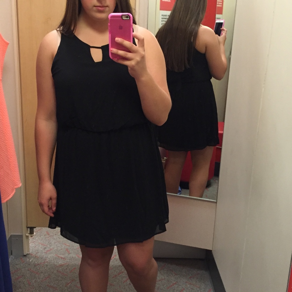 Black Xhilaration Sleeveless Dress Size XL